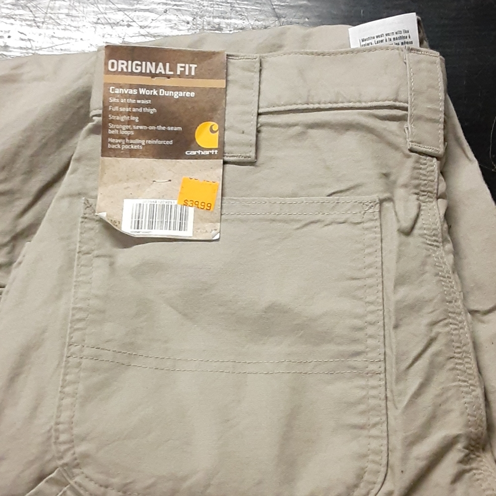 Carhartt original fit Canvas work Dungaree
